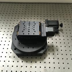 Motorized XY Tilting Rotary Stage: J03DX200-J03DJ40