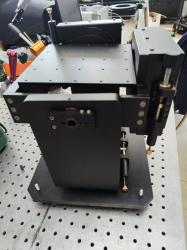 Non Magnetic XYZ Positioning Stage with Rotary Adjustment DZXYZ300 | Manual Non Magnetic Stage